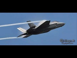 The F-35A Lightning II, jaw-dropping maneuvers