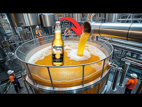 How CORONA BEER is made - Industrial Process