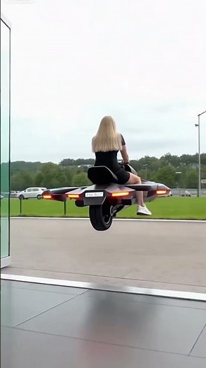 2025 Next-Gen Drone Bike Flight Demo #automobile