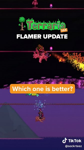 Terraria 1.4.4 Flamer Update: How to Get Flamethrower & More | Terraria Gameplay