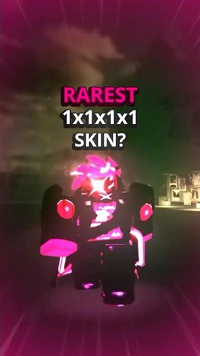 RAREST 1x1x1 SKIN?! #forsaken #forsakenroblox #007n7 #c00lkidd #1x1x1x1 #shedletsky #twotime #noli