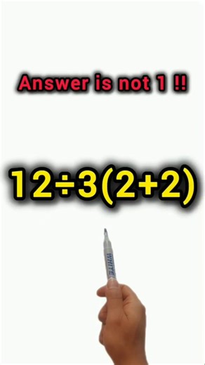 POV: This Simple Math Problem Will Surprise You!