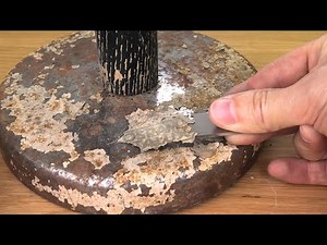 Perfect Restoration of an Antique Desk Lamp Base