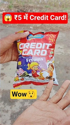 🤑Credit Card Surprise Inside Kurkure Packet! 😍 #shorts
