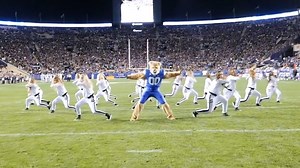 VIDEO: BYU Cosmo Cougar takes on the 'In My Feelings' challenge