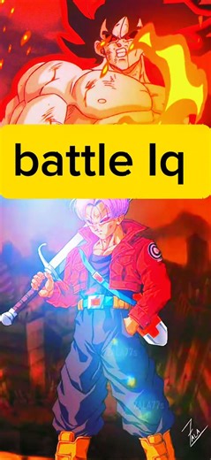 goku evil vs trunks evil