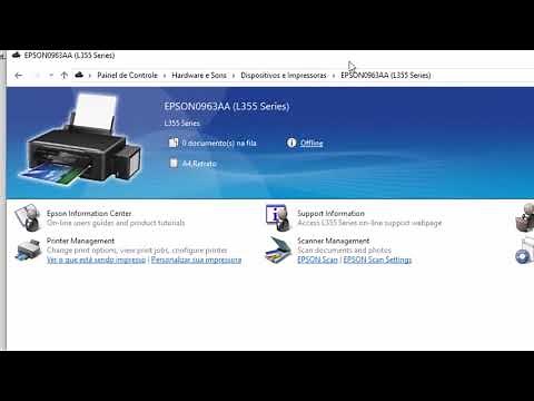 Como resolver erro de Impressora off line