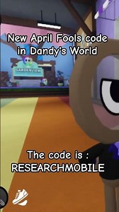 New April fools code in Dandy's World, Free Rodger skin. TRY NOW!