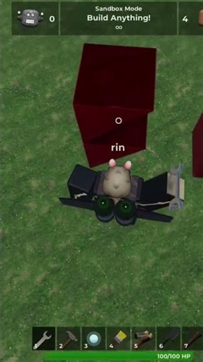 Build to survive the robots 2 || Flying platform glitch