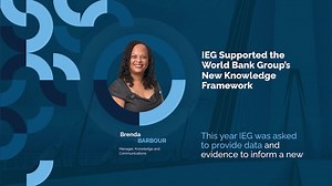 Did You Know? IEG’s findings on learning, data, & knowledge flow & management provided evidence to make the case for the recent reform of the World Bank's Knowledge Framework. YOUR feedback can help us have more impact! Please take our 5-minute survey ➡️ https://bit.ly/3x5z3Cd | Independent Evaluation Group (IEG) | Facebook