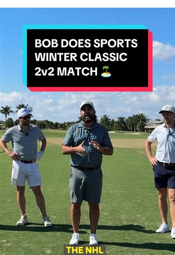 Bob and Joey ColdCuts vs. NHL Stars in Golf Match