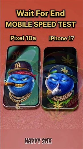 Google Pixel 10a vs iPhone 17 Mobile Down Test | #iphone17 #googlepixel10a #mobIldowntest #shorts