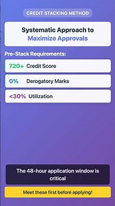 Credit Stacking Strategy: Get Approved for Multiple Cards Quickly