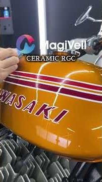 【50年前のジャジャ馬を、新車以上の輝きで未来へ】伝説の2ストマッハ「KAWASAKI 750SS（H2）」に、最高峰セラミックコーティング【マジベルセラミックRGC】を施工しました。