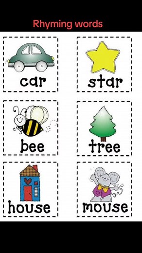 #rhymingwords #kidsgrammar #academicsheet #learningwords #learningenglish #kidschallange #kidslearning #kidsfun #kidsactivities #education #kidsgame