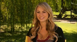 Stacy Keibler: On Location of 'Fixing Pete'