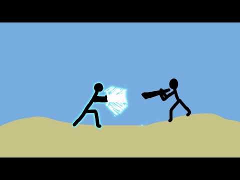 This is my first animate video.Stick men animation.I learn to make animations.