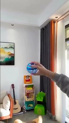 Flying Ball Drone — 360° Hover Toy with LED | Anti-Crash, Hand-Controlled Flying Orb