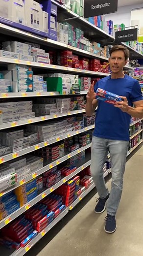STOP using this toothpaste! 瘟醴 #usethisnotthat #thisnotthat #eatthisnotthat #bobbyapproved #toothpaste #health | The Grocery Store Guy | Facebook