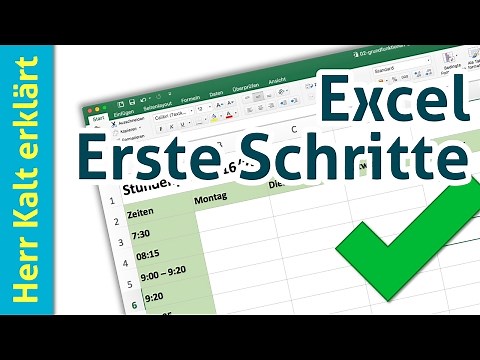 First steps with Excel: Understanding basic functions – Guide/Tutorial