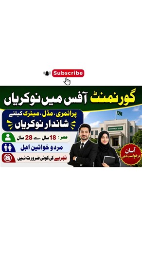 Government Office Jobs 2026 | Government Clerk Jobs | Office Operator Jobs | Apply Online