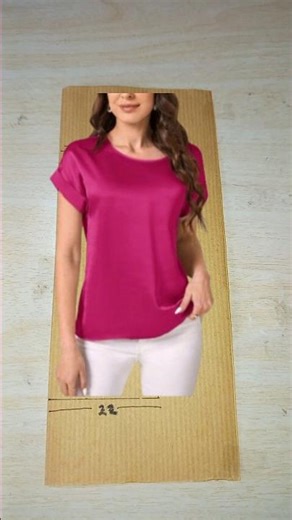 A simple blouse pattern #sewing #ussewtips #sewingtutorial #blouse #sewingtips #fashion #shortvideo