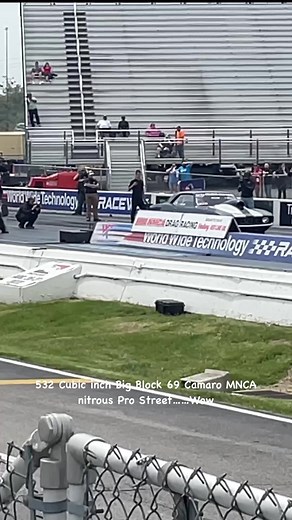 3.9K views · 127 reactions | 69 Camaro-532 cu-in Big Block-NMCA Nitrous Pro Street. #prostreet #nmca #raceday #dragracing #69camaro | Extreme 660 Drag Racing | Facebook
