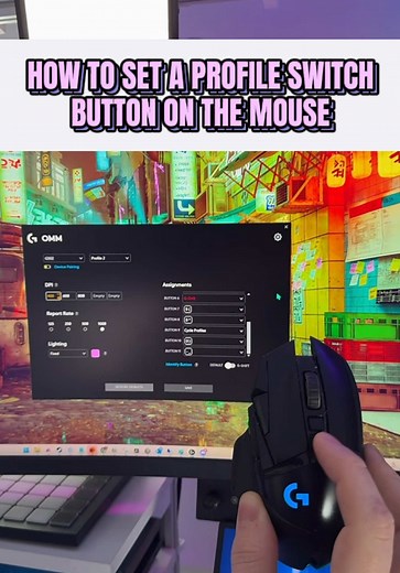 Replying to @Croden that’s what I do! I utilize the profile switcher on the mouse for gaming, productivity, and Roblox. And then I use a single button to switch between them. You can set LED lights to different colors for different profiles, and the LEDs on the mouse show you what profile you’re on. #logitech #logitechg502 #tech #hardware #gaming #mouse #setup