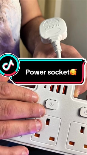 ⚡️Power Socket⚡️ 🚨Avoid using too many wires and plugs🚨 #socket #electric #electricsocket #powersocket #tiktokmademebuyit
