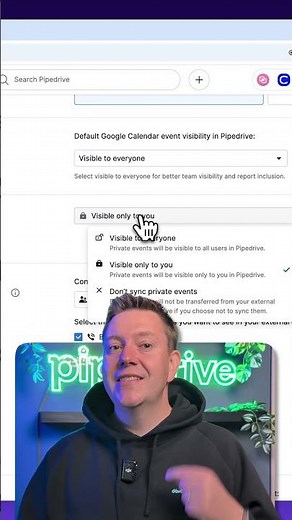 Pipedrive Tip: Keep Your Private Meetings PRIVATE! 🛑