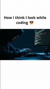 How I think I look vs how I actually code 💀#coding #programming #coders#relatable#shorts#fyp#viral