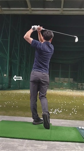 オーバーグを参考にする③ 腰は回さず引く #golf #ゴルフ #golfswing #ゴルフスイング #アイアン #iron #golftips