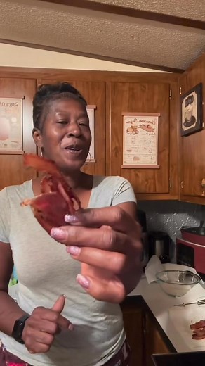 11K views · 493 reactions | Deep frying bacon is a great treat | Cooking and Eating with Irish Rivers | Facebook