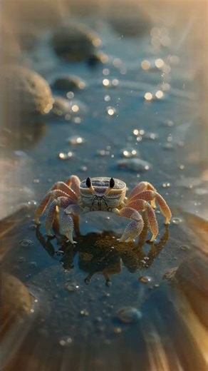 This Baby Crab’s First Day Will Leave You Speechless