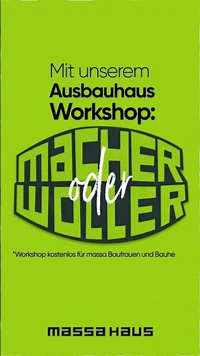 Was massa haus besonders macht? Ganz einfach: Mehr Freiheit, mehr Mitgestaltung, mehr Zuhause. 🏡💚