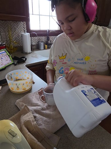 Harper's Cooking Adventure with Jell-o Pudding