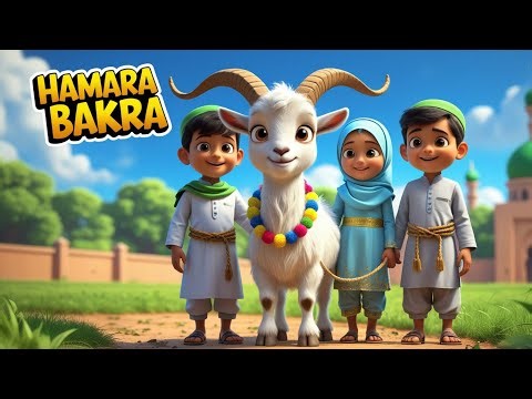 Hamara Bakra | Bakra Eid Special Cartoon Episode | 3D Animation Cartoon | Islamic Kids Official