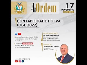 Contabilidade do IVA (OGE2022)
