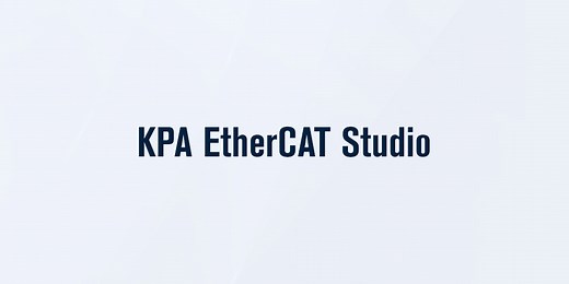 KPA EtherCAT Studio