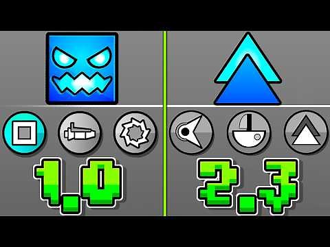 Played Geometry Dash Subzero in EVERY VERSION (1.0 – 2.3)