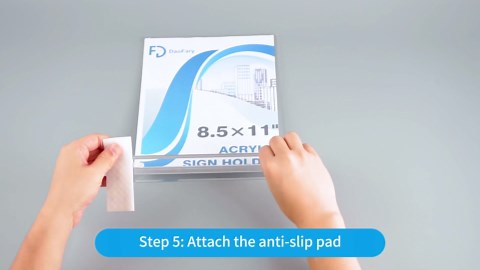 Amazon.com: Daofary Acrylic Sign Holder 8.5 x 11 Inches 10 Pack, Double-Sided Stand up Table Top Paper Holder, Store Sign Holders, Plastic Sign Display for Restaurants, Hotels, Office : Office Products