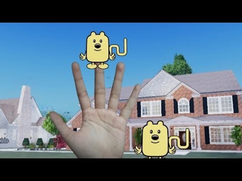 Wow wow wuddy finger family song kids nursery rhymes
