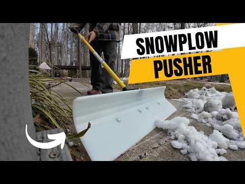 Winter Warrior Combo ❄️ SNOWPLOW® 30" Snow Pusher + Snow Dominator Scoop