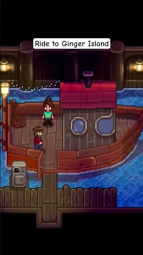 A ride to Ginger Island