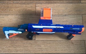 Nerf rampage cs-25弹道表现