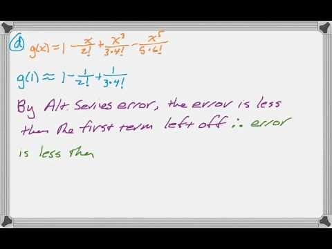 Calc BC 2010 FRQ #6