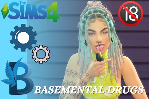 ⚙️ MOD BASEMENTAL DRUGS | COMO CONFIGURAR |   TRADUÇÃO PTBR | THE SIMS 4