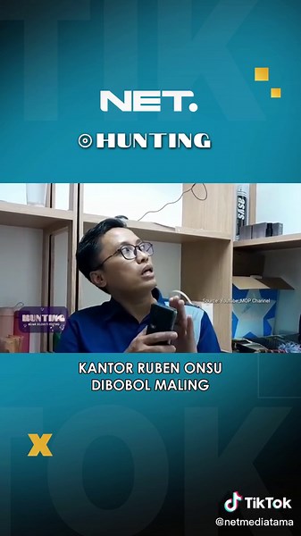 Kronologis kantor Ruben Onsu kemalingan #HuntingNET #news #beritatiktok