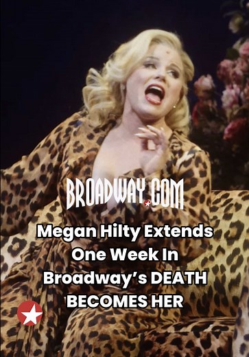 Megan Hilty Final Performance in Death Becomes Her Jan 11