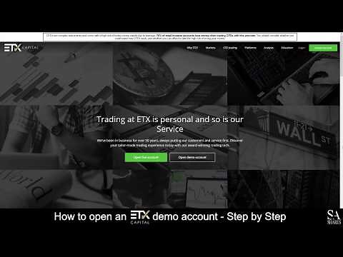 How to Open an ETX Capital Demo Account - A Step By Step Guide for Beginners 🔎